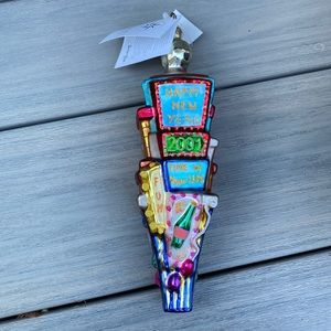 Christopher Radko Count Down 2001 Ornament